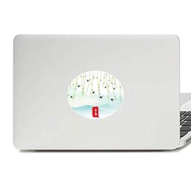 Imagem de Adesivo de notebook Spring Begins Twenty Four Solar Term Vinyl Emblem Graphic Laptop