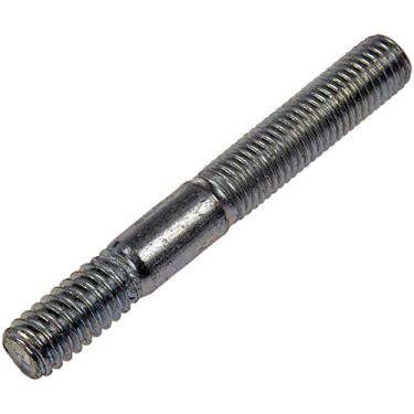 Imagem de Dorman 675-087 Brinco de extremidade dupla - 1/4-20 x 1/2" e 1/4-28 x 1 polegadas, pacote com 10