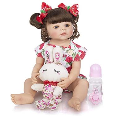 Imagem de Boneca Bebe Reborn Anna Corpo Todo de Silicone Menina