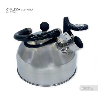 Imagem de Chaleira Inox Chaleira Com Apito 2 Litros - Wincy