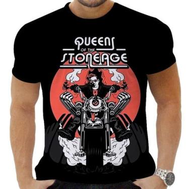 Imagem de Camiseta Camisa Personalizada Rock Queens Of Stone Age 3_X000d_ - Zahi