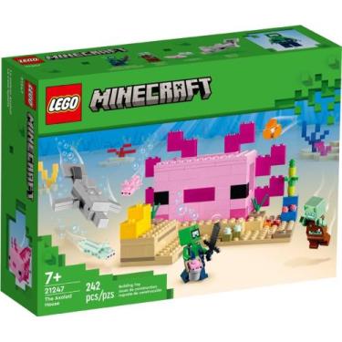 Imagem de 21247 - Lego Minecraft - A Casa Do Axolotl
