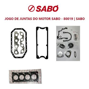 Imagem de Jogo Completo Junta Motor Sabó Vw Gol Plus CHT 1.0 L 8V 1994 A 1997