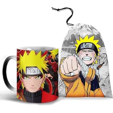 Imagem de Caneca Magica Termossensível Naruto Uzumaki + Saquinho para Caneca