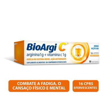 Imagem de Bio Argi C Vitamina C + Arginina 16 Cps Efervescentes - Uniao Quimica