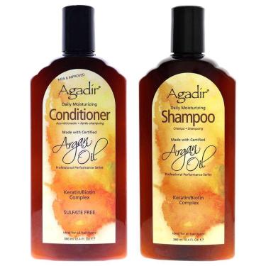 Imagem de Kit de shampoo e condicionador hidratante Argan