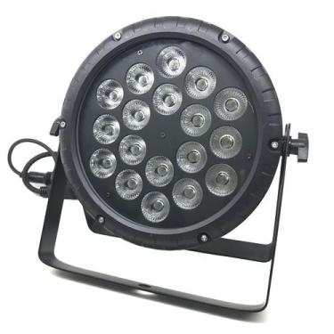 Imagem de Refletor Par Led Briwax 18X12w Rgbwa Outdoor - Brivax