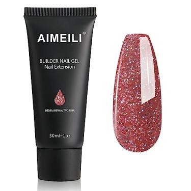 Imagem de AIMEILI Clear Quick Builder Gel 30 ml 28.3 g Ferramenta de extensão de unhas Poly Nail Gel - 072