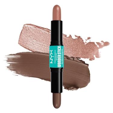 Imagem de NYX PROFESSIONAL MAKEUP Bastão Wonder Stick, modelagem de rosto e contorno - Médio claro