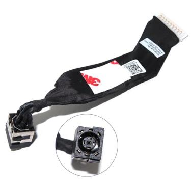 Imagem de Cabo de porta de carregamento de tomada de alimentação CC de substituição para DELL G15 5511 0396D9 DC301017E00,0396D9