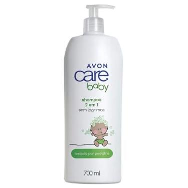 Imagem de Shampoo 2 em 1 Avon Care Baby, 700ml, Para Cabelos Macios e Cheiro de Bebê, Sem Corantes e Parabenos