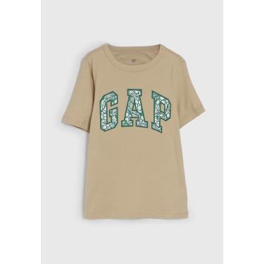 Imagem de Infantil - Camiseta GAP Logo Bege GAP 885758 menino