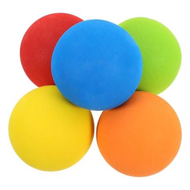 Imagem de Abaodam Bolas De Prática De Golfe De Espuma 5Pcs Bolas De Golfe Macias Eva Bolas De Treinamento Macias Uma Bola De Golfe Bolas De Alcance De 60Mm Para Suprimentos De Golfe Internos