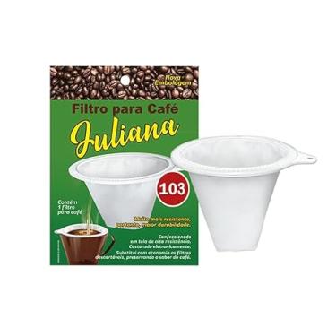 Imagem de Coador/filtro de café tamanho 102 reutilizável (KIT 3 PÇS) Injetemp