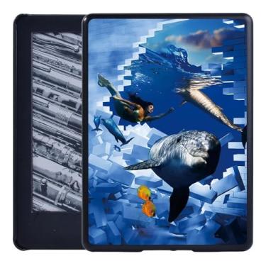 Imagem de Capa rígida para tablet Kindle 10ª/8ª geração/Kindle Paperwhite 1 5th/2 6th/3 7th/4 10th Tablet Capa protetora durável (19.3D Art-Ocean, Paperwhite PQ94WIF)