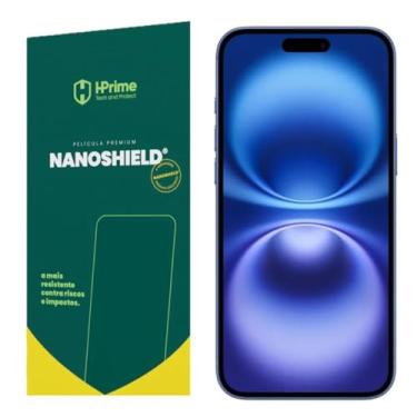 Imagem de Película Hprime Nanoshield iPhone 16 Plus Tela 6.7