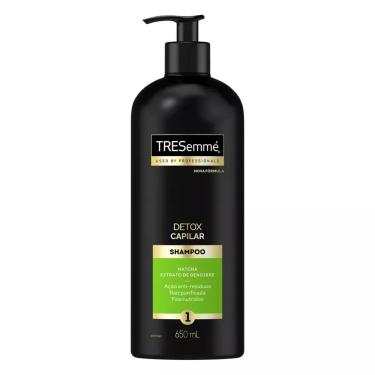 Imagem de Shampoo Matcha  Extrato de Gengibre Tresemmé Detox Capilar Frasco 650ml