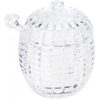 Imagem de Meleira De Cristal Com Pegador E Tampa Tress 210ml - Lyor