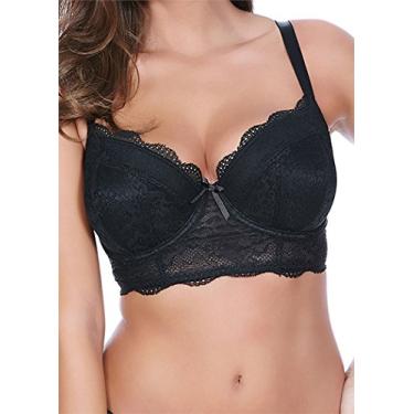 Imagem de Freya Sutiã feminino plus size Freya Fancies com aro, Preto, 36F