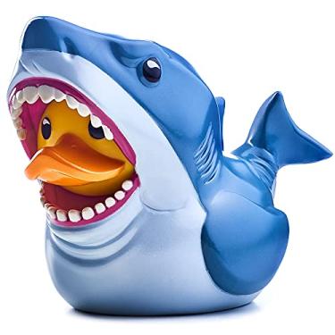 Imagem de TUBBZ Boxed Edition Bruce The Shark Collectible Vinyl Rubber Duck Figure - Official Jaws Merchandise - TV, Movies & Video Games