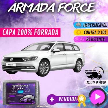 Imagem de Capa Cobrir Carro PASSAT PERUA 100% Forrada Armada Force 100% Impermeá