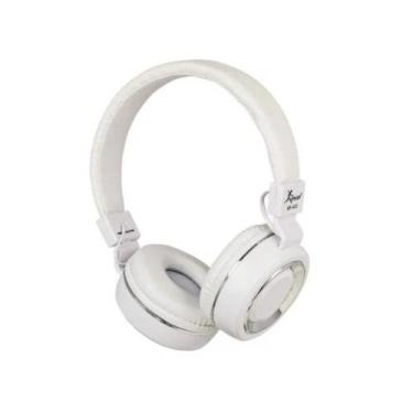 Imagem de Fone de ouvido c/microfone dobravel p2 kp-422 - branco