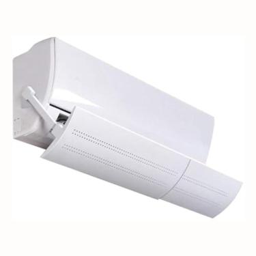 Imagem de Defletor de Ar Condicionado Ajustável: Instalação Fácil, Prevenção de Alergias e Resfriamento Uniforme do Ambiente