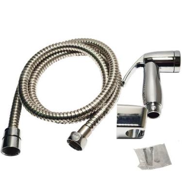 Imagem de Flexível Cromado 1,75 Mts Com Ducha E Suporte - 2300934K120 - Rieti