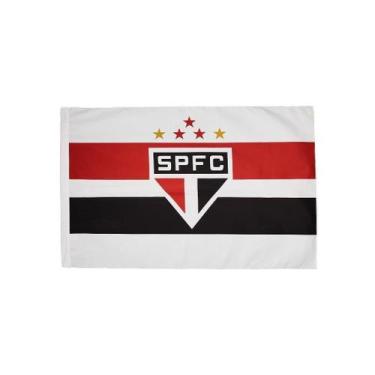 Imagem de Bandeira de Torcedor do Clube São Paulo 1,61x1,13m Face Simples 2,5 Pa