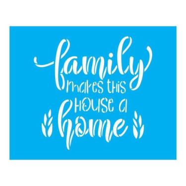 Imagem de Stencil Tamako Family - 20X25Cm - Ref B327