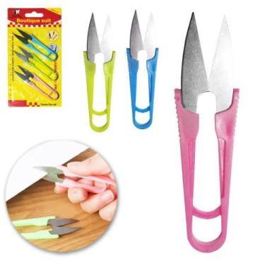 Imagem de Tesoura De Tecelao De Inox Boutique Suit 4'' Com 3 Pecas - Almega