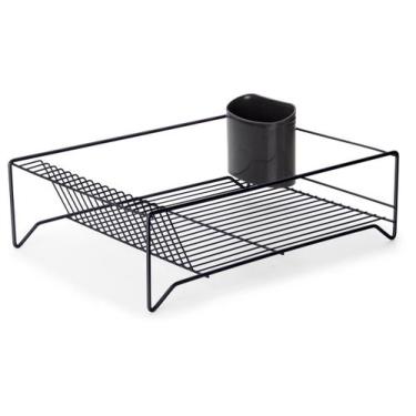 Imagem de Escorredor preto 16 pratos neo - FORMA UTILIDADES