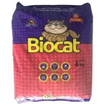 Imagem de Areia para Gato Biocat - 4kg - Floral