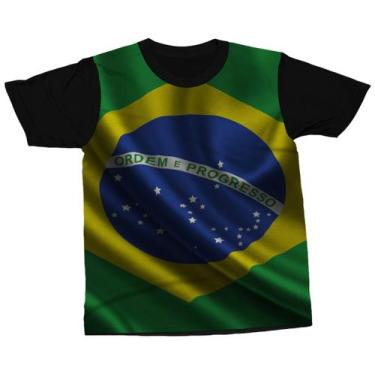 Imagem de Camiseta Bandeira do Brasil Camisa Brasileira - Darkwood, G