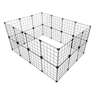 Imagem de Cercado Porquinho Da ÍNdia 90x120x60cm Preto - IGUANNA, PRETO