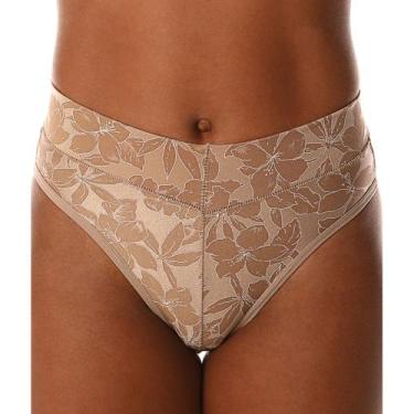 Imagem de Calcinhas Demillus 26639/42 Olimpo Firantela Plus Size, Bege, EG