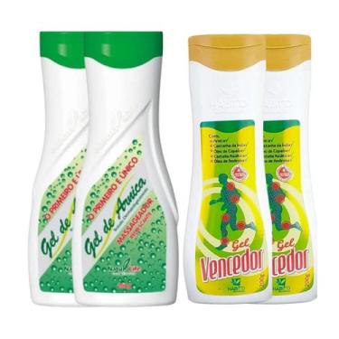 Imagem de Kit Alívio Da Dor: 2 Gel De Arnica + 2 Gel Vencedor - Natu LIfe