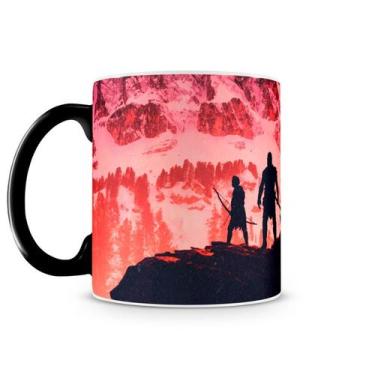 Imagem de Caneca Mágica God Of War Montanha - Starnerd