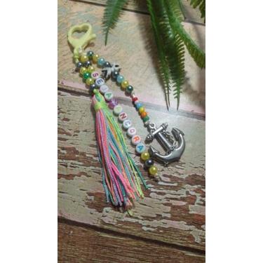 Imagem de Chaveiros motivacionais  em pérolas com tassel - Ateliê DY Princesas, 