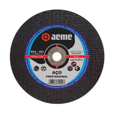 Imagem de Disco de Corte Aço DCA 402  9X1/8X7/8 2T Reforçado Aeme