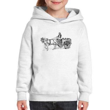 Imagem de Moletom Infantil Leiteiro - Foca na Moda, Branco, 8