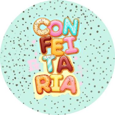 Imagem de Painel Festa Redondo C/ Elástico 1,50m Confeitaria - Fadrix
