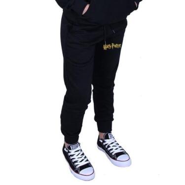 Imagem de Moletom Harry Potter Calça De Frio Flanelada Inverno - Vinis Store, Pr