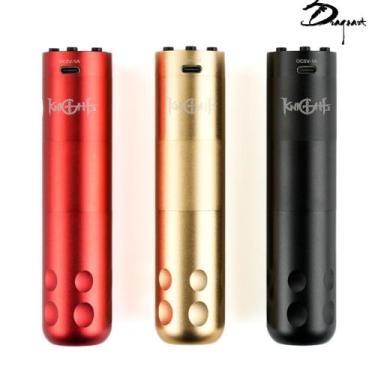 Imagem de Máquina Para Tatuagem Knight Tattoo Pen  - DragoArt, Preto