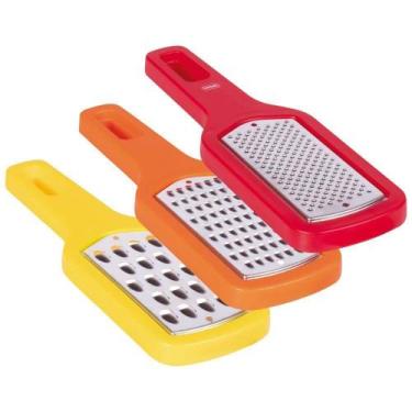 Imagem de Conjunto De Raladores Kit 3 Peças Mor Para Legumes Queijo