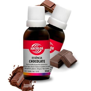 Imagem de Kit 2 Essências de Chocolate Para Bolos e Confeitarias Super Concentra