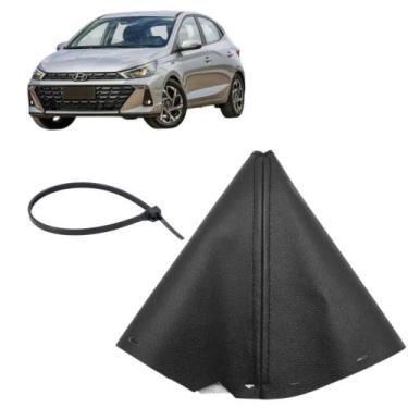 Imagem de Capa Coifa da alavanca Câmbio Manual hyundai hb20 2012 a 2019 - Tunnin