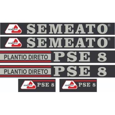 Imagem de Kit Adesivo - Semeato Pse 8 Para Máquinas De Plantio - SPTS
