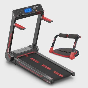 Imagem de Esteira Ergométrica Dobrável gt 2500 e Plataforma Abdominal Ab Max - Genis