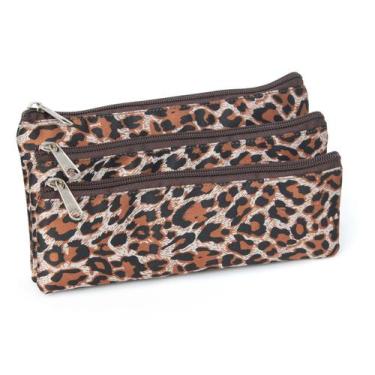 Imagem de Estojo Necessaire LS EE1182 com 3 divisões - LS Bolsas